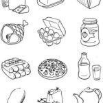 Food Colouring Sheets Printable
