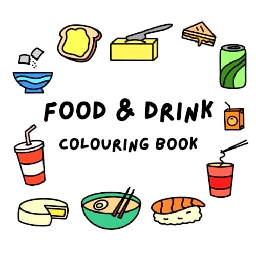 Food Drink Colouring Book By Ali Goodreads