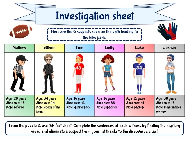 Football Mystery Party Game World Cup Whodunit Treasure Hunt 4