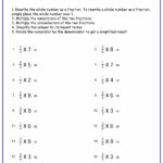 Fractions Multiplication Worksheets Multiplication Worksheets