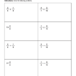 Fractions Multiply And Divide Worksheets Library