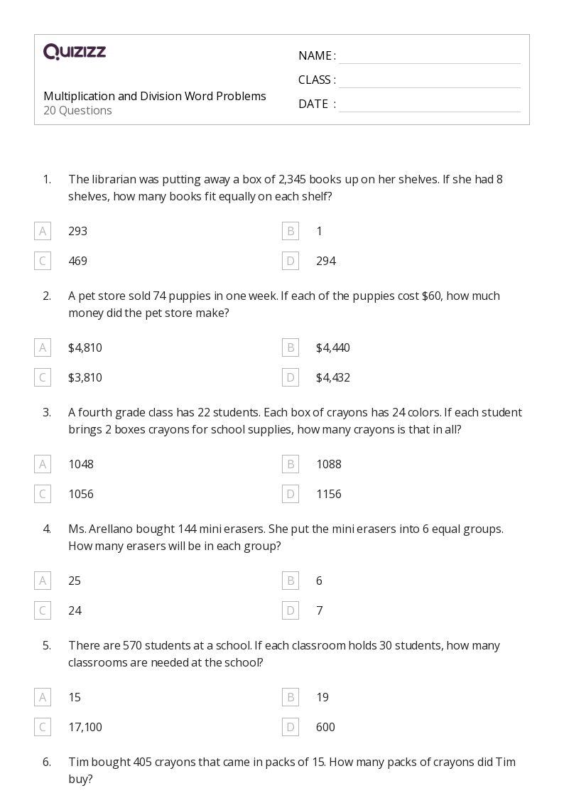 Free 5th Grade Multiplication And Division Download Free 5th Grade 