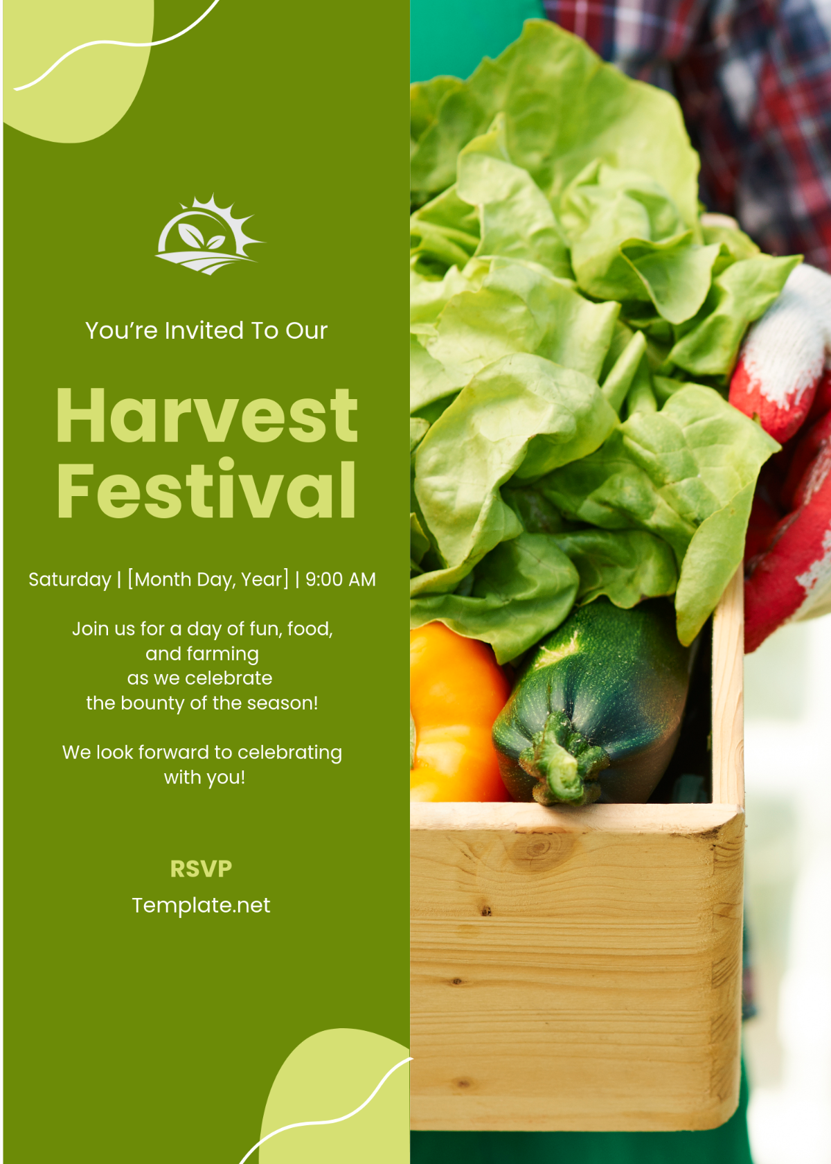 Free Agriculture Invitation Template To Edit Online