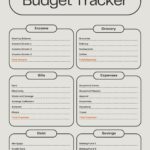 Free And Customizable Budget Templates Worksheets Library