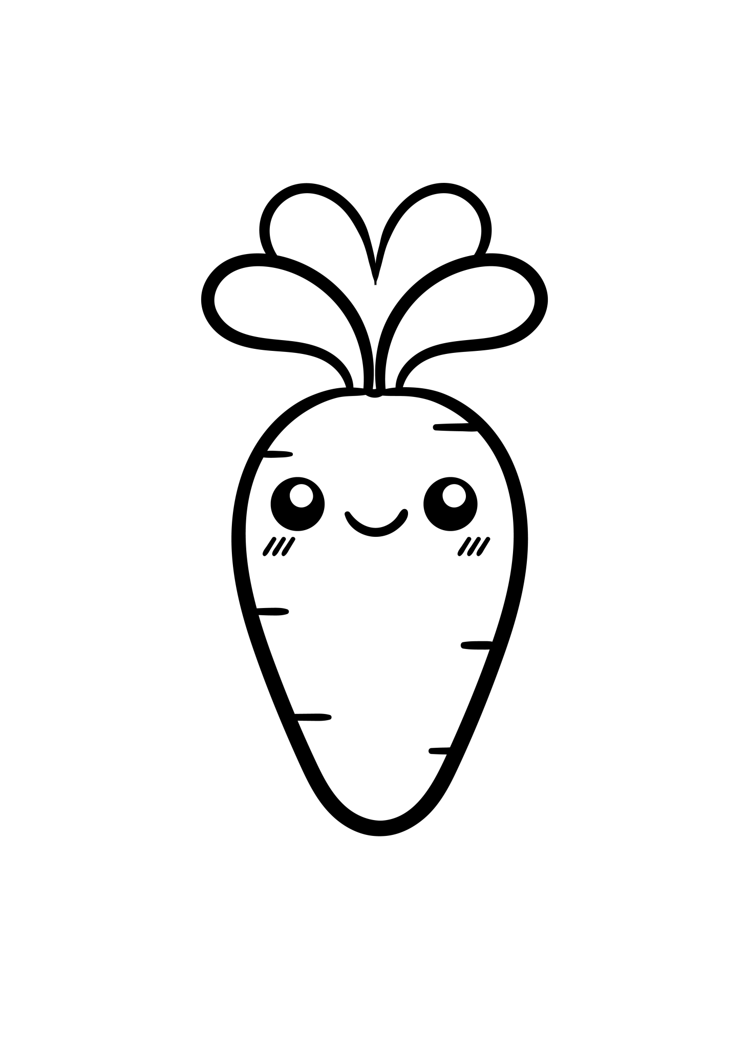 doodle art easy cute food coloring pages