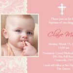 Free Baptism Invitation Template