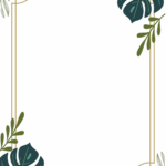Free Border Invitation Templates Editable And Printable