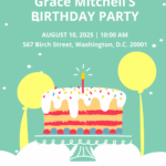 Free Boy Birthday Invitation Template To Edit Online