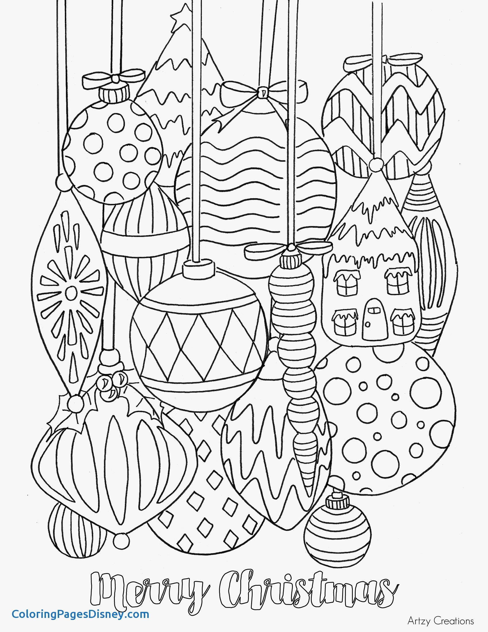 Free Christmas Coloring Pages