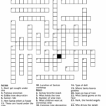 Free Christmas Crossword Puzzles Printable Free Crossword Puzzles