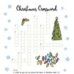 Free Christmas Printable Crossword Puzzles FREE Printable A Z