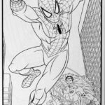 Free Color Pages Spiderman