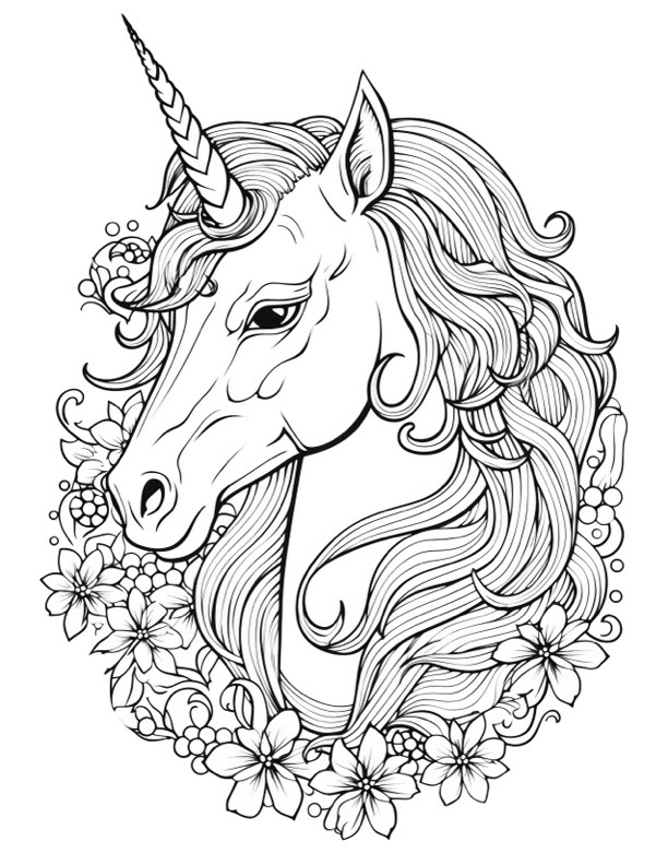 Free Coloring Pages Unicorns Spark Creativity And Imagination