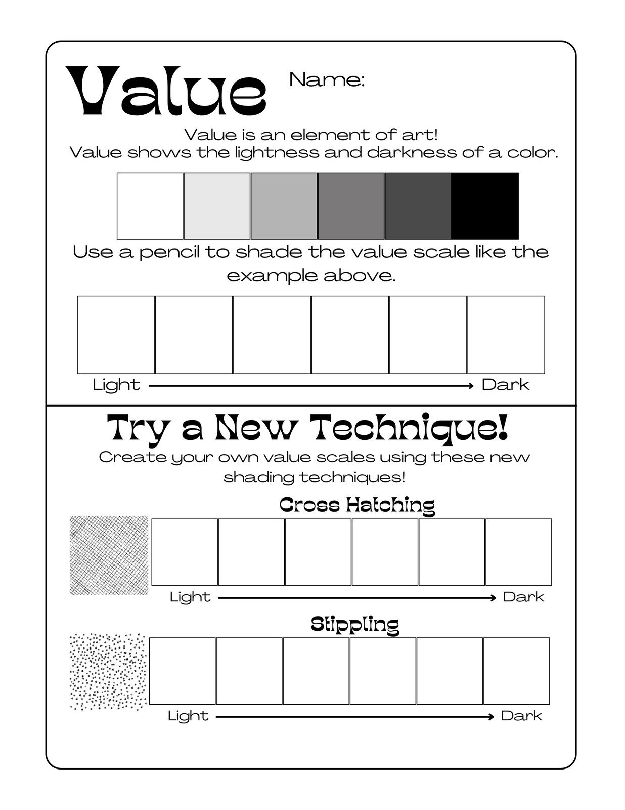 Free Custom Printable Art Worksheet Templates Canva Worksheets Library