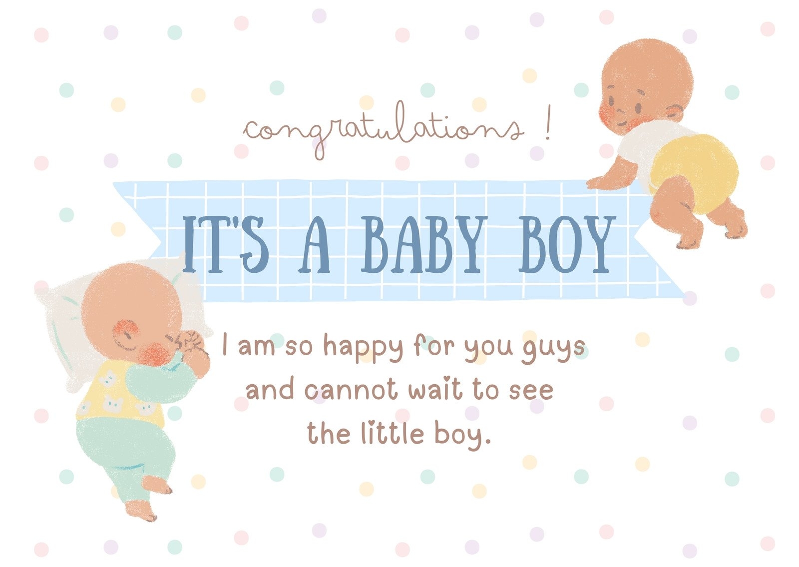 Free Custom Printable Baby Shower Card Templates Canva 55 OFF