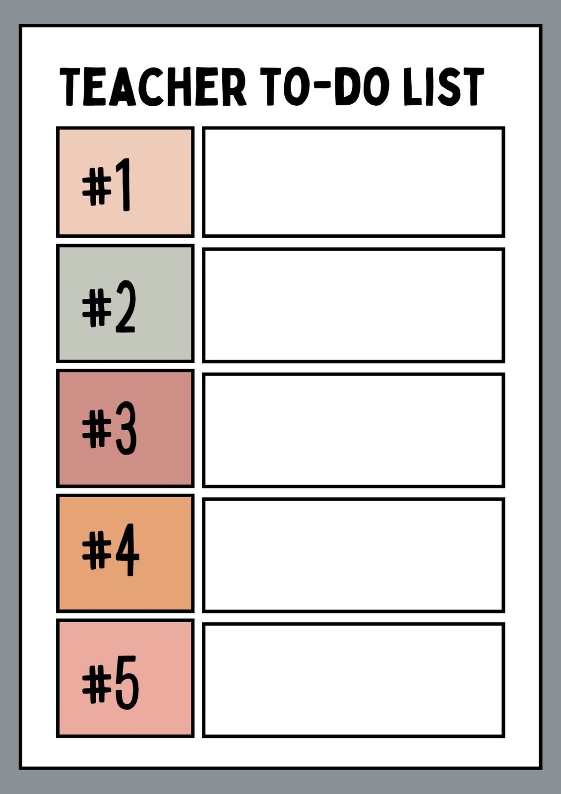 Free Custom Printable Worksheet Templates For Teachers Canva 