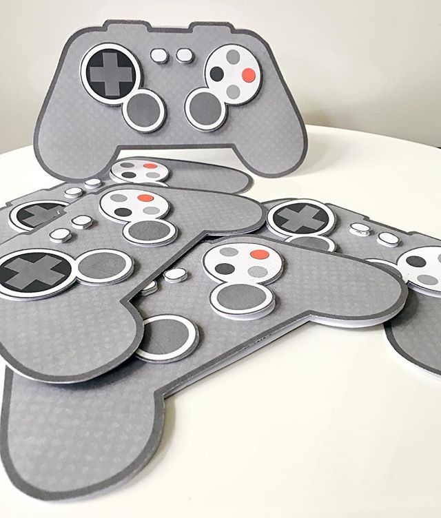 Free DIY Game Control Gift Card M Gulin Papercrafts Prints And 