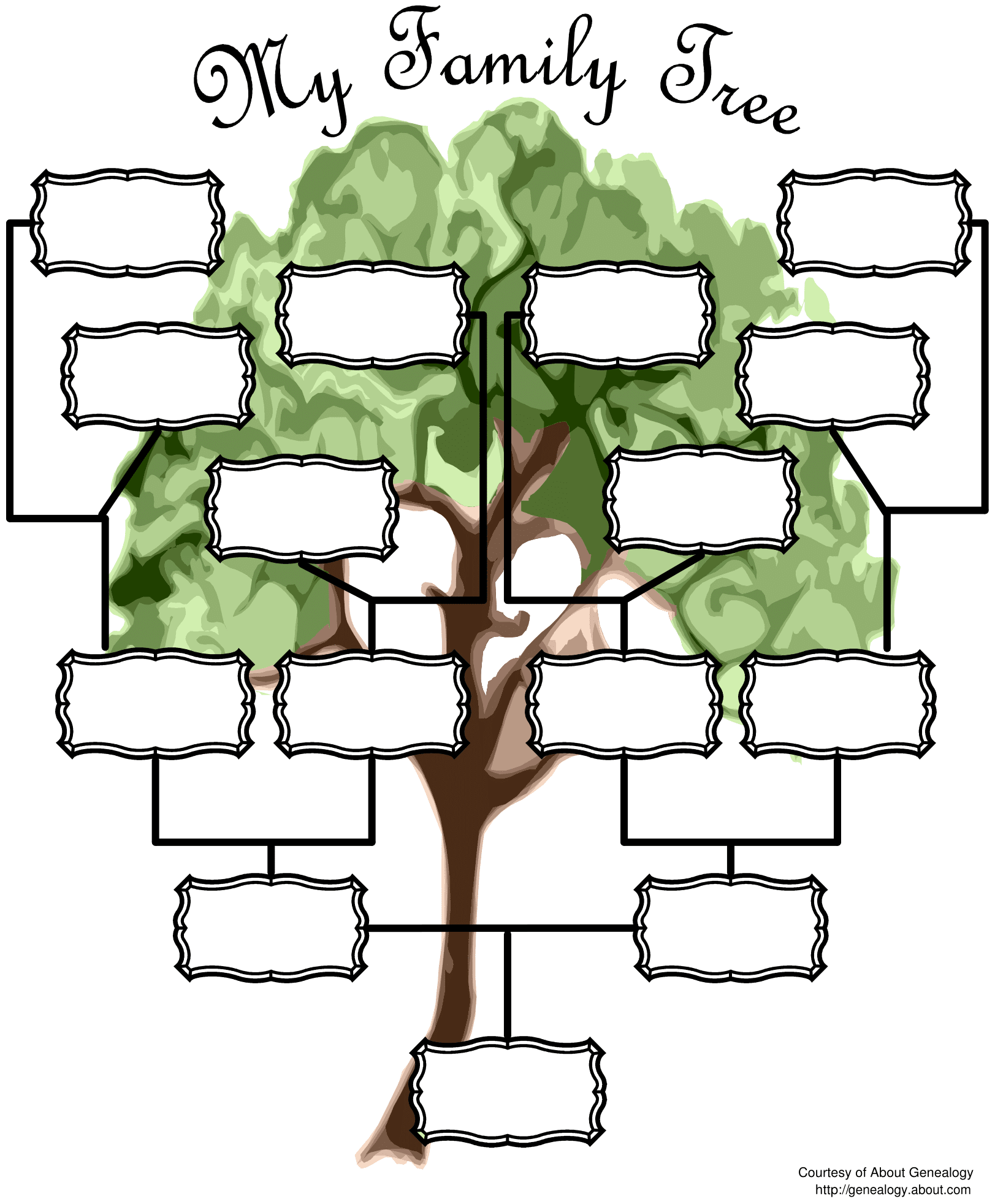 Free Family Tree Template Pdf Excel Word Google Doc Artofit