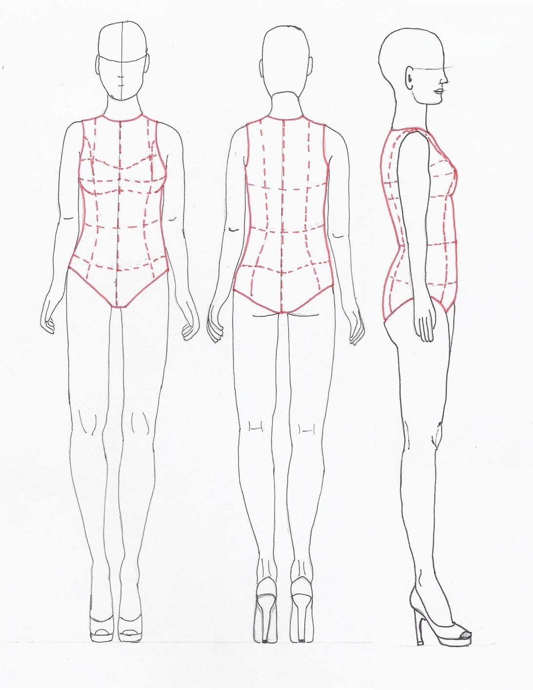 Free Fashion Design Croquis Templates Free Templates Printable