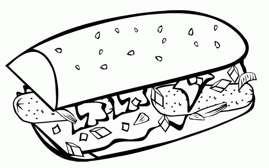 Free Fast Food Coloring Pages Download Free Fast Food Coloring Pages 