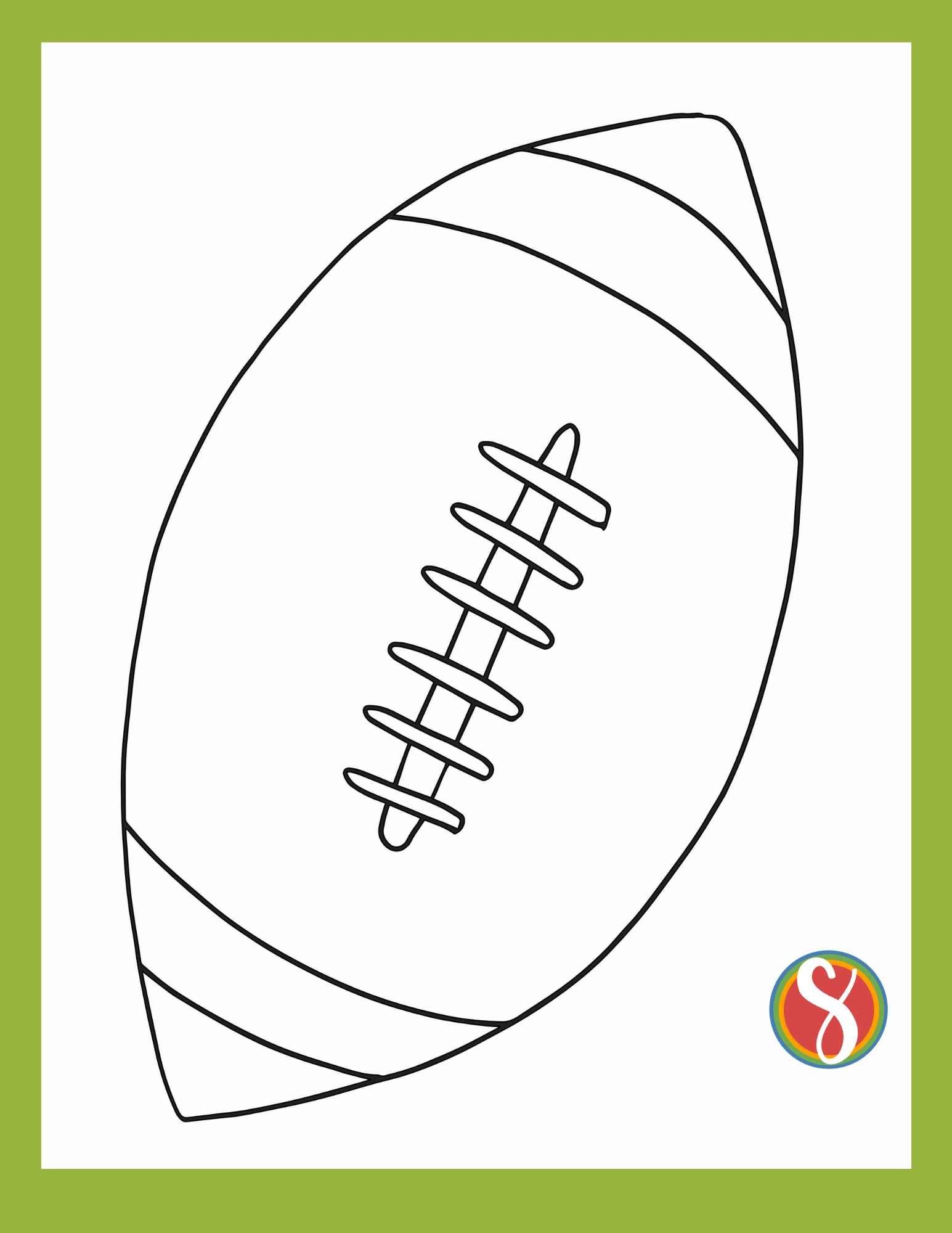 Football Coloring Pages