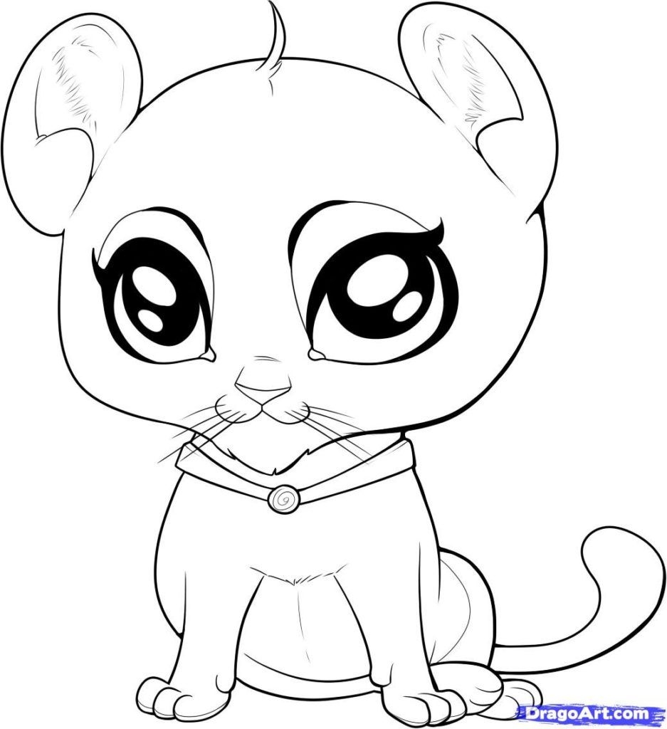 printable coloring pages cute animals