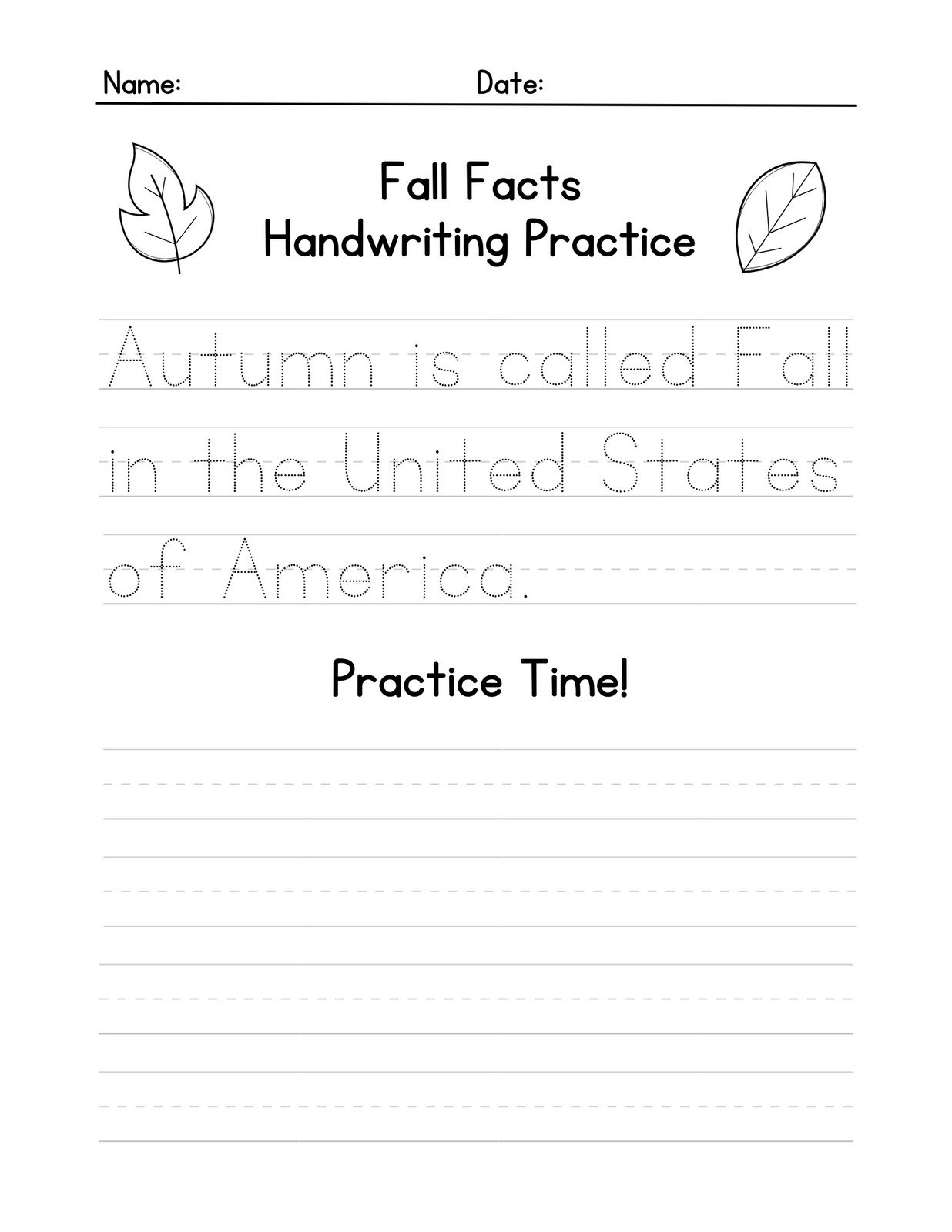 handwriting worksheets free