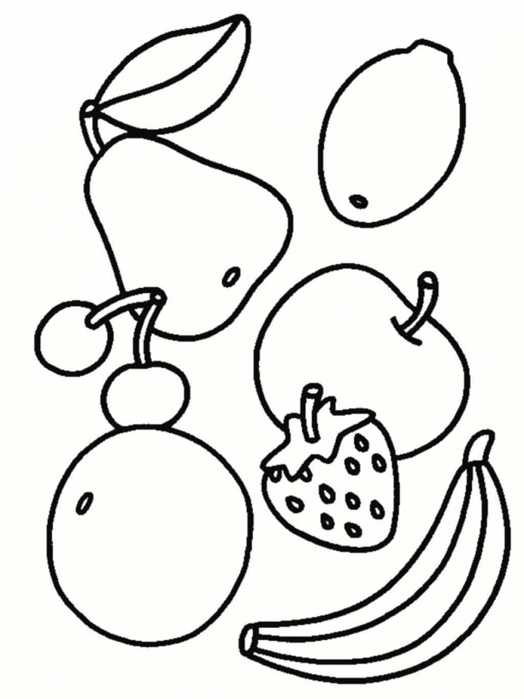 food coloring pages to print