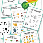 Free Gardening Activity Printable Sheets Homemade Heather