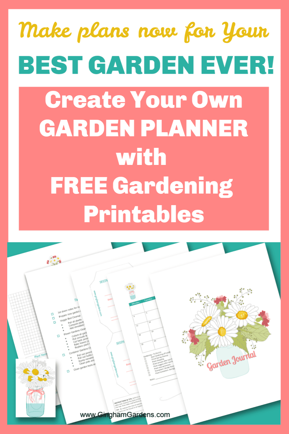 gardening printables