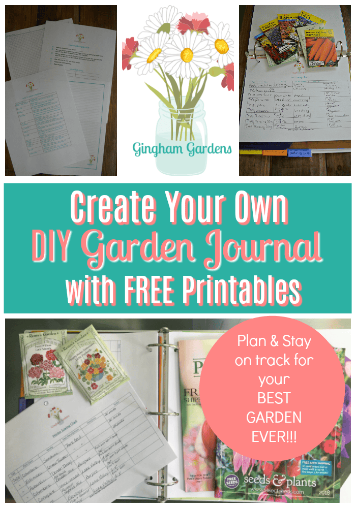 Free Gardening Printables Gingham Gardens