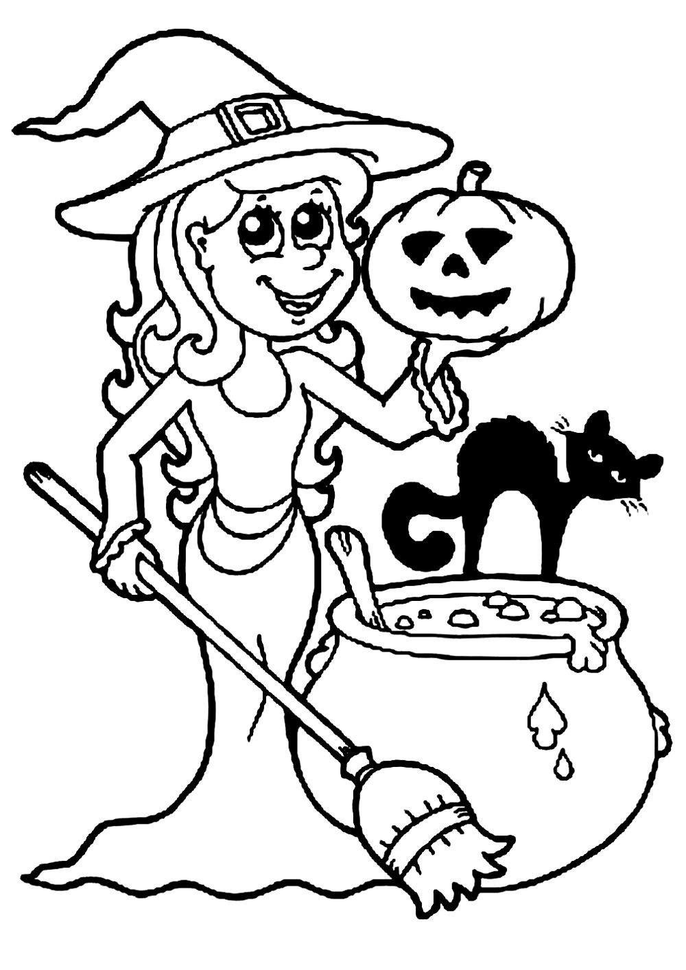 Halloween Printable Coloring Pages