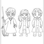 Free HARRY POTTER Coloring Pages For Download Printable PDF
