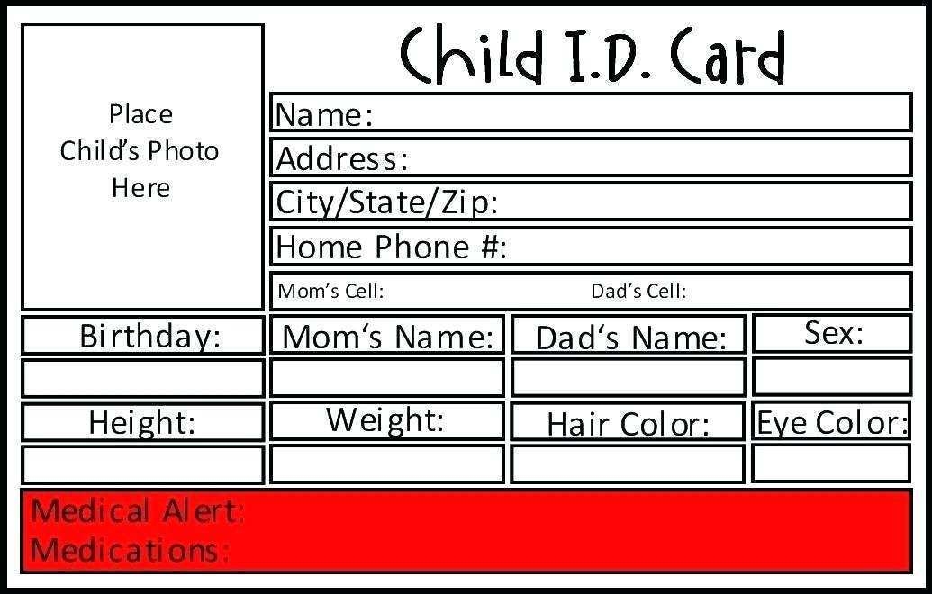 Free Id Card Template Printable Printable Templates Your Go To 