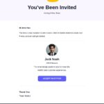 Free Invitation HTML Email Template Template Editor MailUi