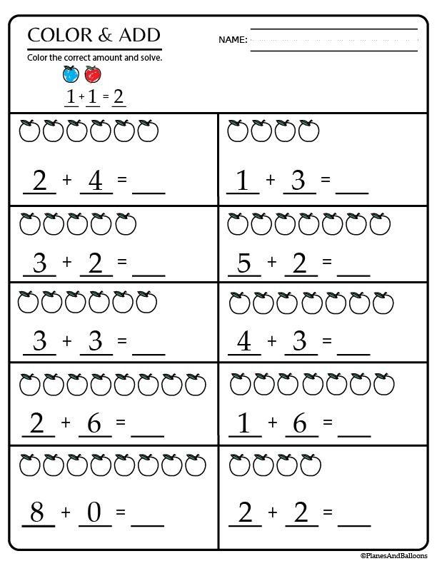 Free Kindergarten Worksheets PDF Download Printable Learning Resources