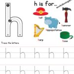 Free Letter H Printable Worksheets Worksheetspack Letter H