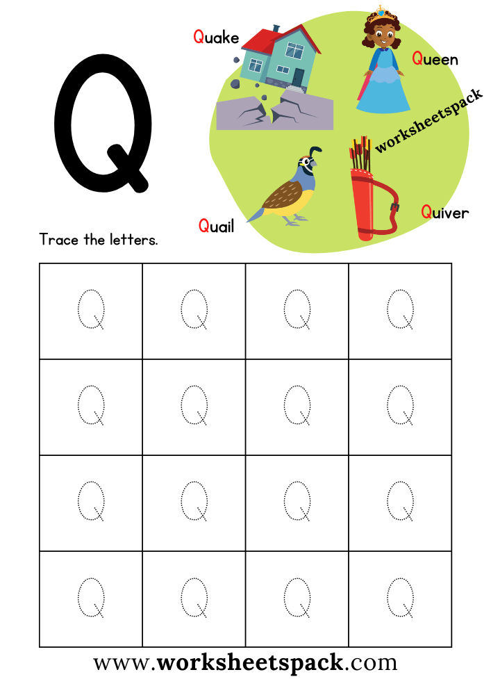 letter q worksheets