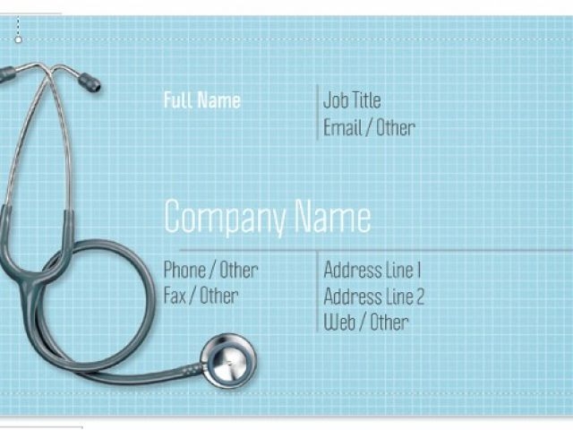 Free Medical Business Card Templates Printable 20 Medical Business 