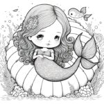 Free Mermaid Coloring Pages Printable Mermaid Coloring 56 OFF