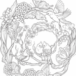 Free Online Flower Coloring Pages For Adults