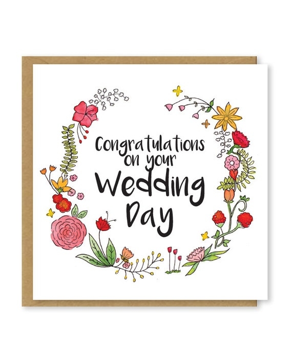 Free Online Printable Wedding Congratulations Cards Free Templates 