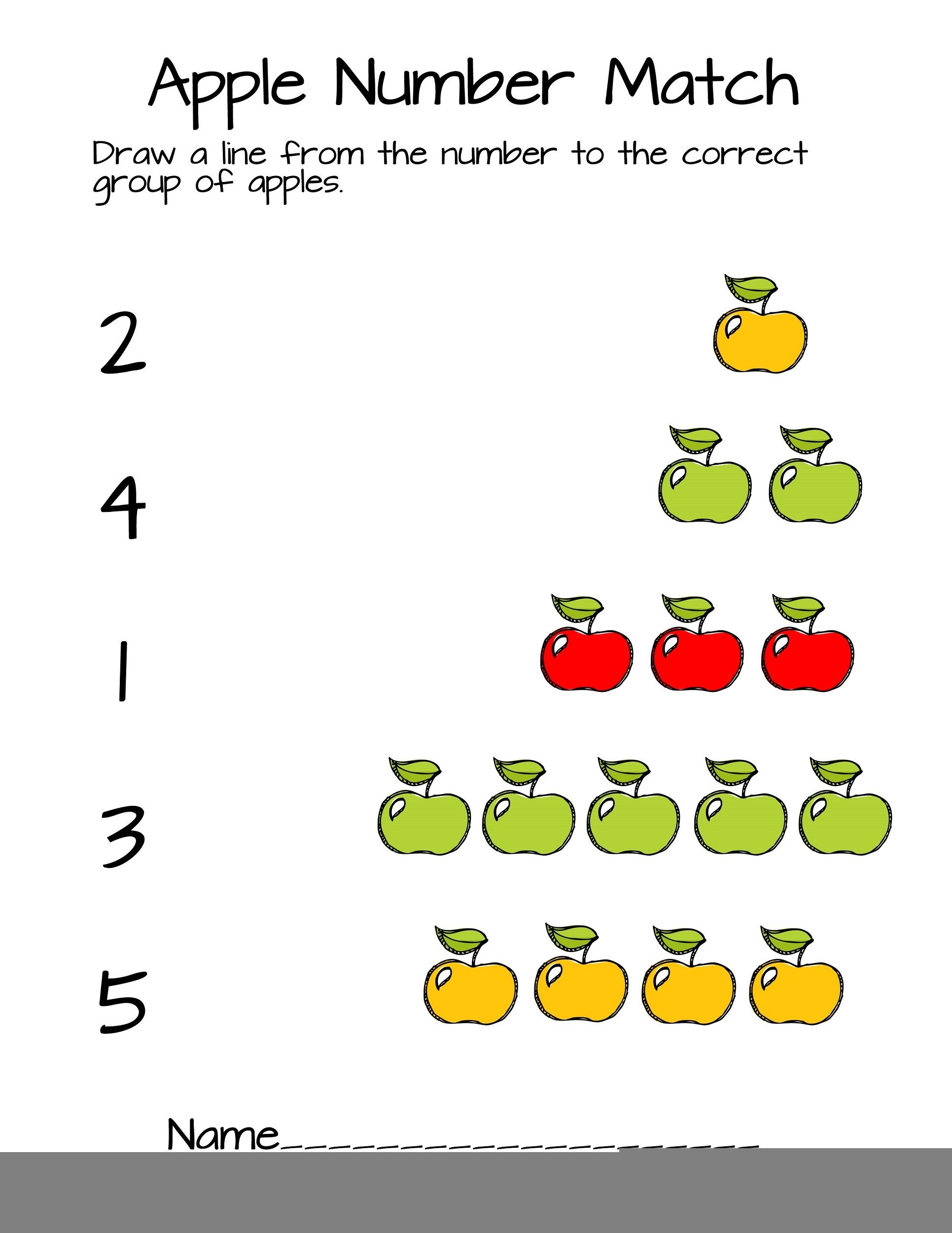 free prek worksheets