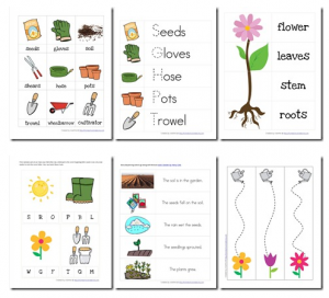 Free Preschool Garden Printable Pack Embracing Beauty Spring