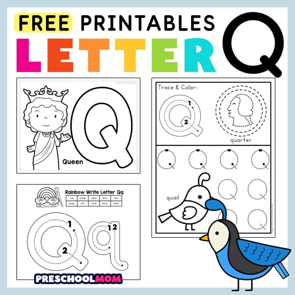 Free Preschool Letter Q Worksheet Download Free Preschool Letter Q 