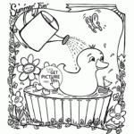 Free Preschool Summer Coloring Pages Coloring Home
