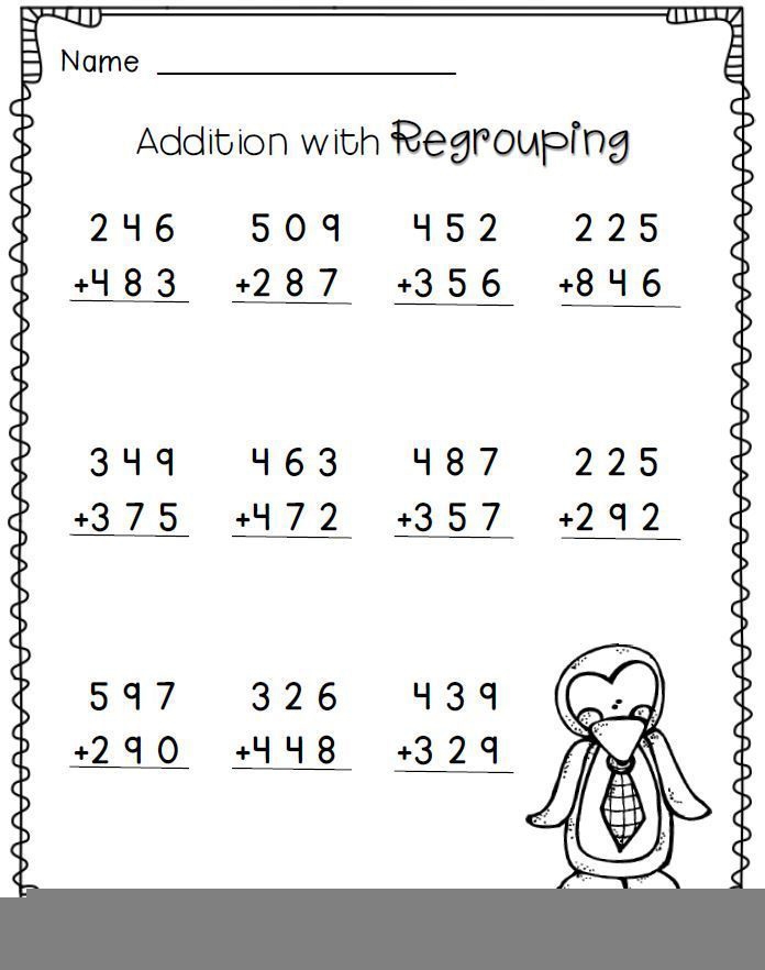 Free Printable 2nd Grade Math Worksheets Printable Worksheets