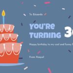 Free Printable 30th Birthday Cards