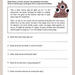 Free Printable 3rd Grade Reading Worksheet Templates Canva