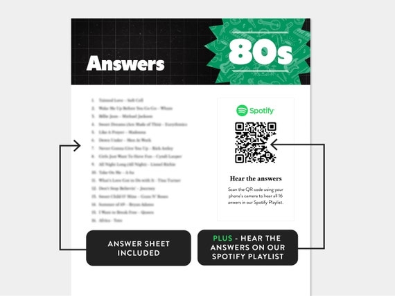 Free Printable 80s Music Lyrics Quiz Download Free Printable 80s Music 